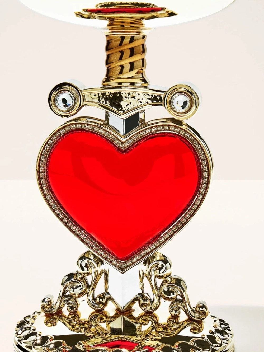 Bath and Body Works: Disney Villains Evil Queen Heart 3 Wick Candle Holder New